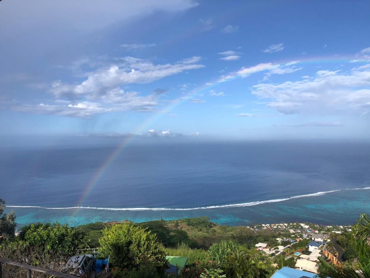 Globe Trotter Lodge Tahiti プナアウィア エクステリア 写真